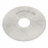 Nagy sebességű acélból készült 108T hasító fűrészlap 80 mm x 0,5 mm x 22 mm G8Q4