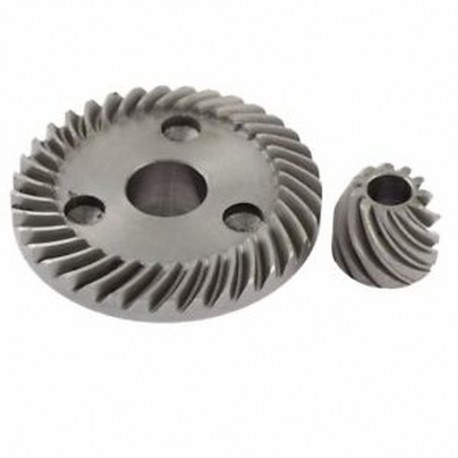 Sötét szürke spirálkészletű kúpos fogaskerék a Makita 9523 L4M8 sarokcsiszolóhoz