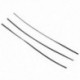 2X (200 db műanyag héjú csomag újrafelhasználható csavarkötések kábelrögzítők 150mm V4V7)
