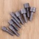 9db / készlet 5mm-13mm 1 / 4inch-es DIY Hex Shank Socket hüvelyfúvókák Anyaghajtó Bi J2E9
