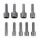 9db / készlet 5mm-13mm 1 / 4inch-es DIY Hex Shank Socket hüvelyfúvókák Anyaghajtó Bi J2E9