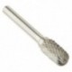 1X (10 mm x 20 mm kettős vágású hengerfejű volfrám-keményfém forgófájl B8L9)