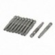 1X (10 db 1/4 hüvelykes Hex Shank T25 mágneses Torx csavarhúzó bit B4U2)