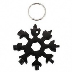 1X (Multi-tool kártya kombináció Kompakt hordozható kültéri termékek Snowflake N5A4)