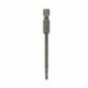 1/4 hüvelykes hatszögletű 2,5 mm-es tipp T10 Torx biztonsági csavarhúzó bit 10 db N1M8