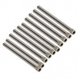 2X (4 mm-es gyémánt bevonatú fűrész üvegfúró csempe fúró Marble Gran T3Y1