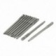 10db 100mm hosszú, 1/4 hüvelykes Hex Shank T20 Torx biztonsági csavarhúzó-csavar, S M4B7