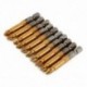 2X (10db 50mm PH2, 1/4 hüvelykes Hex Shank mágneses keresztfejű csavarhúzó-csavarok T E6X4