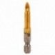 2X (10db 50mm PH2, 1/4 hüvelykes Hex Shank mágneses keresztfejű csavarhúzó-csavarok T E6X4