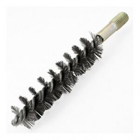 4X (12 mm-es menet, 25 mm átmérőjű acélhuzal hengerkefe tisztító szerszám X3W8)