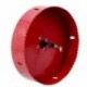 Négyzetes szár és lyukfűrész és fúró bimetál, 150 mm-es vörös O2K8 G2J3