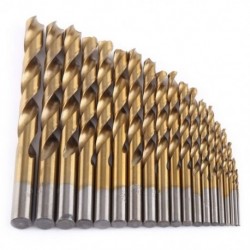 4X (19 darabos HSS fúrókészlet, 1–10 mm minőségű német szerszámok U4Y7)
