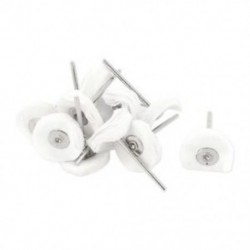 20x (22 mm-es fényes polírozó ütköző puffer lengyel kerék fehér, 11 darab E5T7
