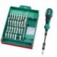 6X (ELECALL 33 in 1 csavarhúzókészlet cserélhető Torx csipeszhosszabbító R N8H7