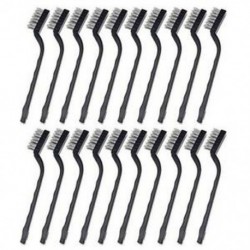 6X (20 darabos mini fogantyúval ellátott rozsdamentes acél huzalkefe-kefék készlet Cleani X3F3-hoz