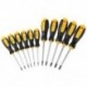 2X (11 db Cr-V Torx csavarhúzó készlet, mágneses T5-T30 csavarhúzóval, S H4R3