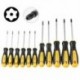 2X (11 db Cr-V Torx csavarhúzó készlet, mágneses T5-T30 csavarhúzóval, S H4R3