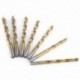 6X (19 darabos HSS fúrókészlet 1 mm-10 mm minõségi német szerszámok L2T8)