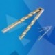 6X (19 darabos HSS fúrókészlet 1 mm-10 mm minõségi német szerszámok L2T8)