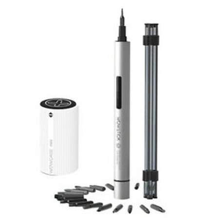 3X (Wowstick 1P   mini elektromos csavarhúzó ötvözött test vezeték nélküli akkumulátor teljesítménye F6L9