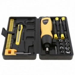 5X (X-Power 6V 27 db / Set elektromos csavarhúzó, akkus fúró   csavarhúzó B J7W4