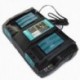 6X (dupla akkumulátortöltő Makita 14.4V 18V BL1830 Bl1430 DC18RC DC18RAďĽˆ V4V8 típushoz