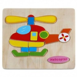 Fa rejtvények oktatási fejlesztésű gyermekkori edző játékok (Helicop K0G7
