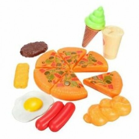 13db vicces gyerekek műanyag pizza kóla fagylalt ételek konyhai szerepe játék Ho B2A2