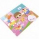 2X (MWZ mágneses puzzle gyerekeknek fából készült puzzle tábla doboz darab játékok ca J3N2