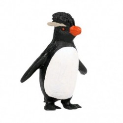 Szilárd szimuláció Tengeri állati modell pingvin figura Jumping Rock Penguin U6H1