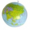 1X (Felfújható játékgömb Tellurion edzési földrajzi térkép Balloon Water Ball Y1R3