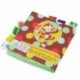 Soft Books csecsemő korai kognitív fejlődés My Quiet Bookes baby goodnigh B4C4
