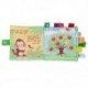 Soft Books csecsemő korai kognitív fejlődés My Quiet Bookes baby goodnigh B4C4