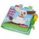 Soft Books csecsemő korai kognitív fejlődése My Quiet Bookes baby goodnigh A6W8