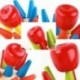 4X (Baby Hedgehog Blocks mágneses játékmodell építőkészletek szétszerelése és AsseG2T9