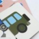 3X (32 darabos Flash kártyák Tanulás ábécé Jigsaw Matching Puzzle korai fejlesztése L3S9