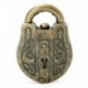 Szüreti fém öntött God Lock Key Puzzle játék Iq &amp  Eq Mind Brain Teaser Leves Játék X9X2