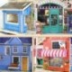 5X (3D-s fa kézzel készített DIY sztereo kirakós játék puzzle táblák gyerekeknek D9L3 puzzle játék