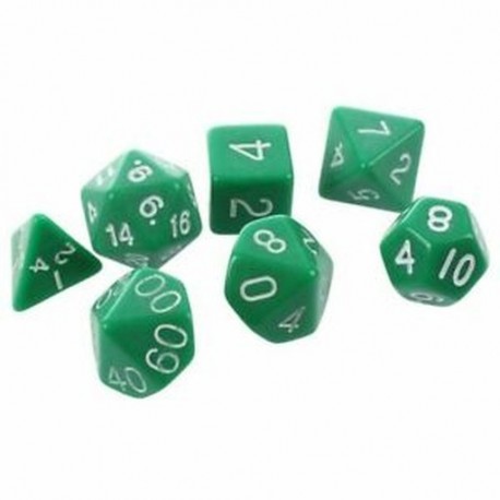 Állítsa be a 7PCS kocka kocka D4 ~ D20 játék Dungeons &amp  Dragons RPG Dungeons és Q7W1