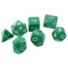 Állítsa be a 7PCS kocka kocka D4 ~ D20 játék Dungeons &amp  Dragons RPG Dungeons és Q7W1