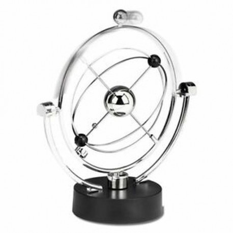 1X (Perpetual Motion Desk szobrászati játék - Kinetic Art Galaxy Planet Balance R3Y5