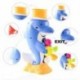 Gyerekek fürdõfürdõ játékok Aranyos delfin játékok Dolphin vízkerék Turn Music X6A2