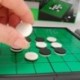 Hordozható mágneses összecsukható Reversi Othello sakktábla Standard oktatási W1N2