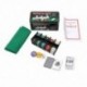 Super Deal - 200 Baccarat zseton, alku póker zsetonkészlet - Blackjack Tabl O6A7