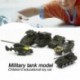 5 darabos készlet katonai tartály modell Forró 1:64 ötvözetű autó gyerekeknek oktatási játék Y5N1