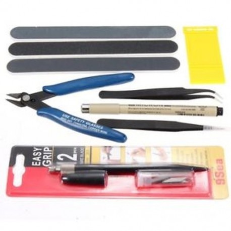 5X (Gundam Modeler Basic Tools kézműves szett autómodell építőkészlethez ÚJ L5I6 E4F5