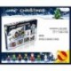 JJRC1002 Christmas Village Mikulás fa ló vicces építőelemek F F4O2