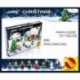 JJRC1002 Christmas Village Mikulás fa ló vicces építőelemek F E3G5