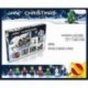 JJRC1002 Christmas Village Mikulás fa ló vicces építőelemek F E3G5
