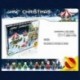 2X (JJRC1003 Christmas Village Mikulás fa ló vicces épület blokk F6N1